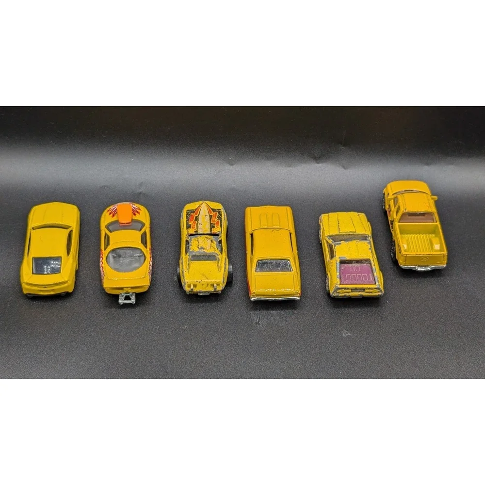 Hot Wheels, Maisto & Matchbox Lot of 6 Modern & Vintage Die-cast (1970s To 2000)
